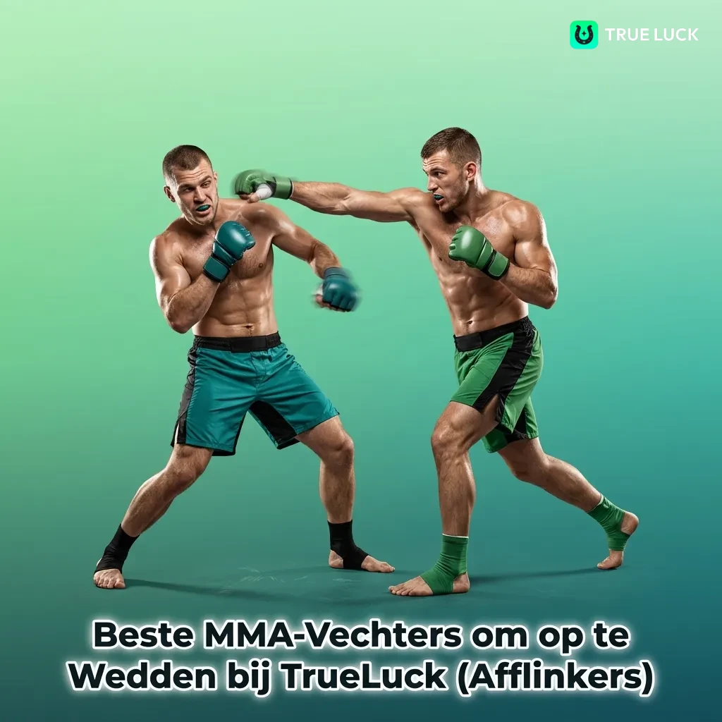 MMA fighters list showing top betting options including Jon Jones, Islam Makhachev, and other champions in various weight classes