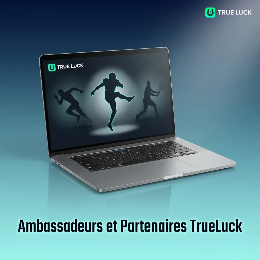 TrueLuck ambassadors and partners including eSports teams, French casino streamers, and marketing affiliates in France.