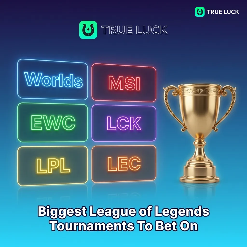 Professional League of Legends esports tournament featuring teams competing on stage with large screens displaying gameplay