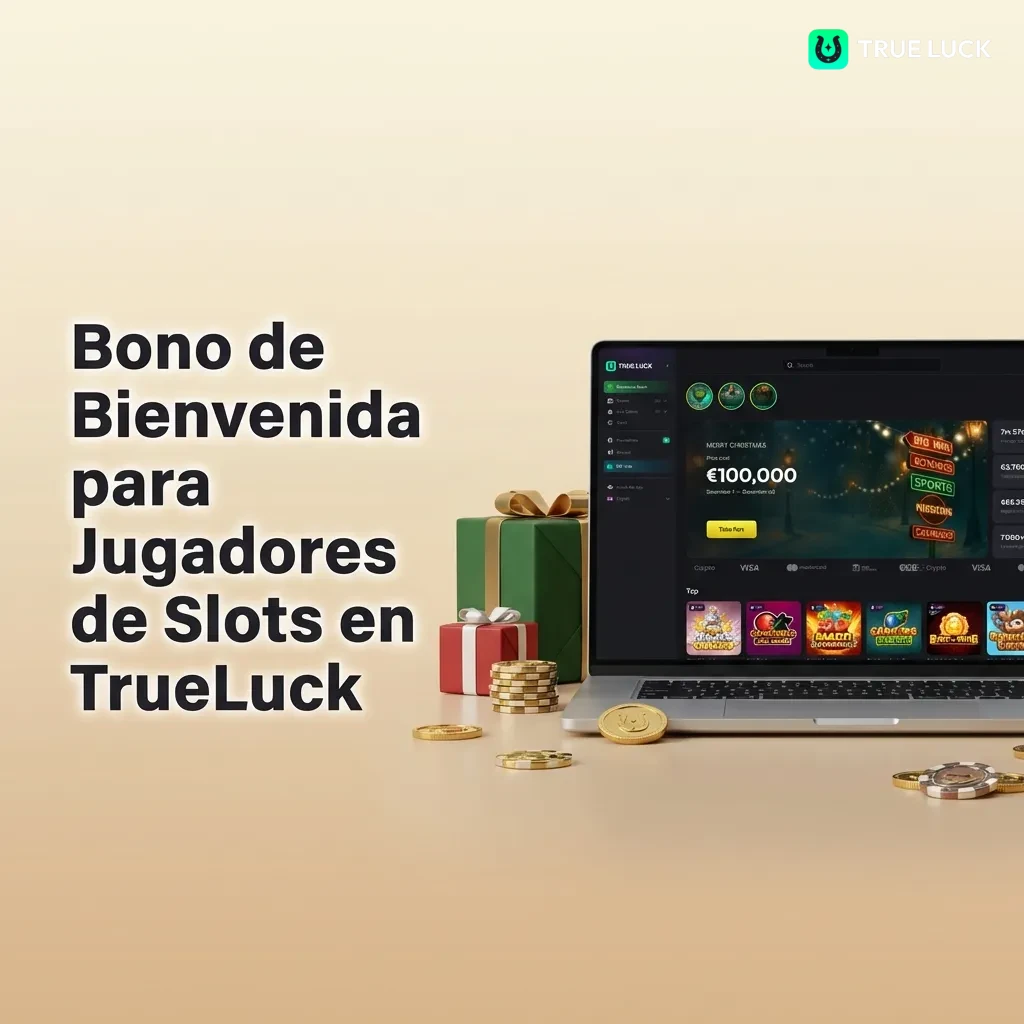 TrueLuck welcome bonus for slot players: 250% up to €4000 plus 175 free spins with 20€ minimum deposit on selected games.