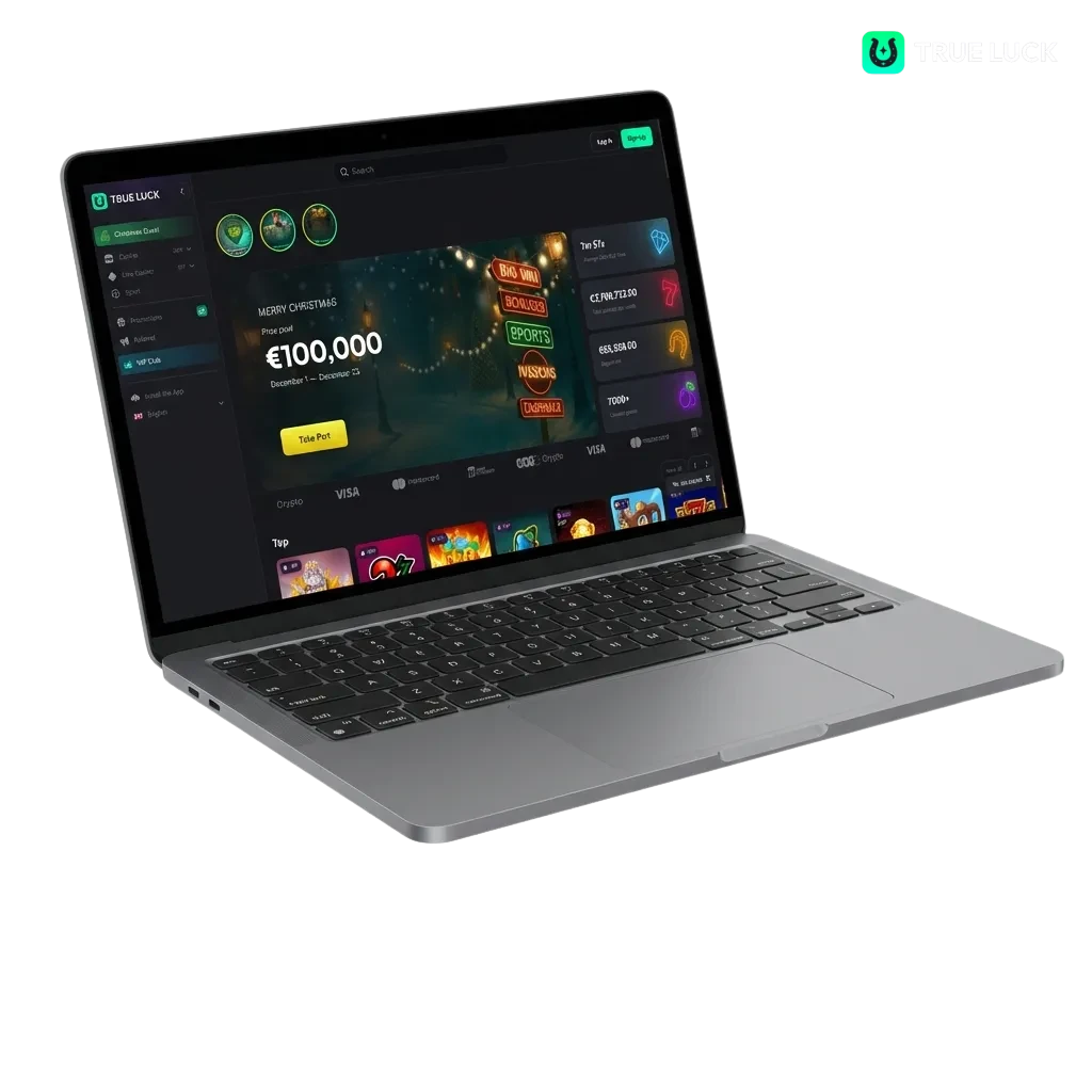 TrueLuck app descarga para Windows y macOS con casino en vivo, ruleta, tragaperras y juegos de mesa en el ordenador
