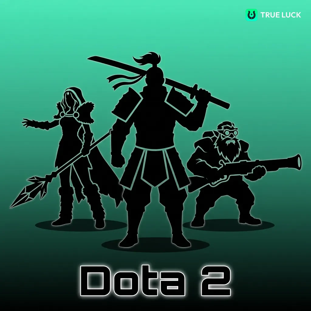 Dota 2 competitive gaming match with five-versus-five strategic team battle action