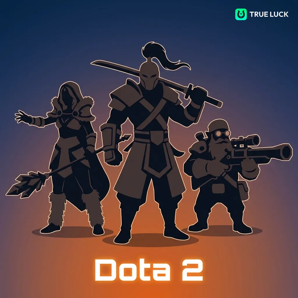 Dota 2 competitive gaming scene showing MOBA gameplay with tournament action and team battles