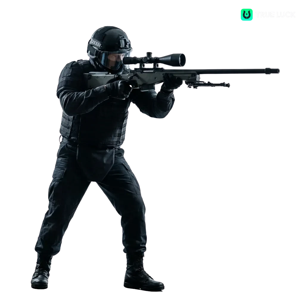 Logo TrueLuck France avec offres de paris CS2 et bonus de bienvenue pour casino et sports