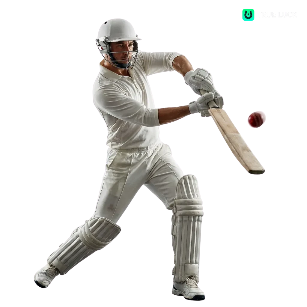 TrueLuck cricket betting platform offering international tournaments, T20 leagues, and welcome bonuses for French bettors