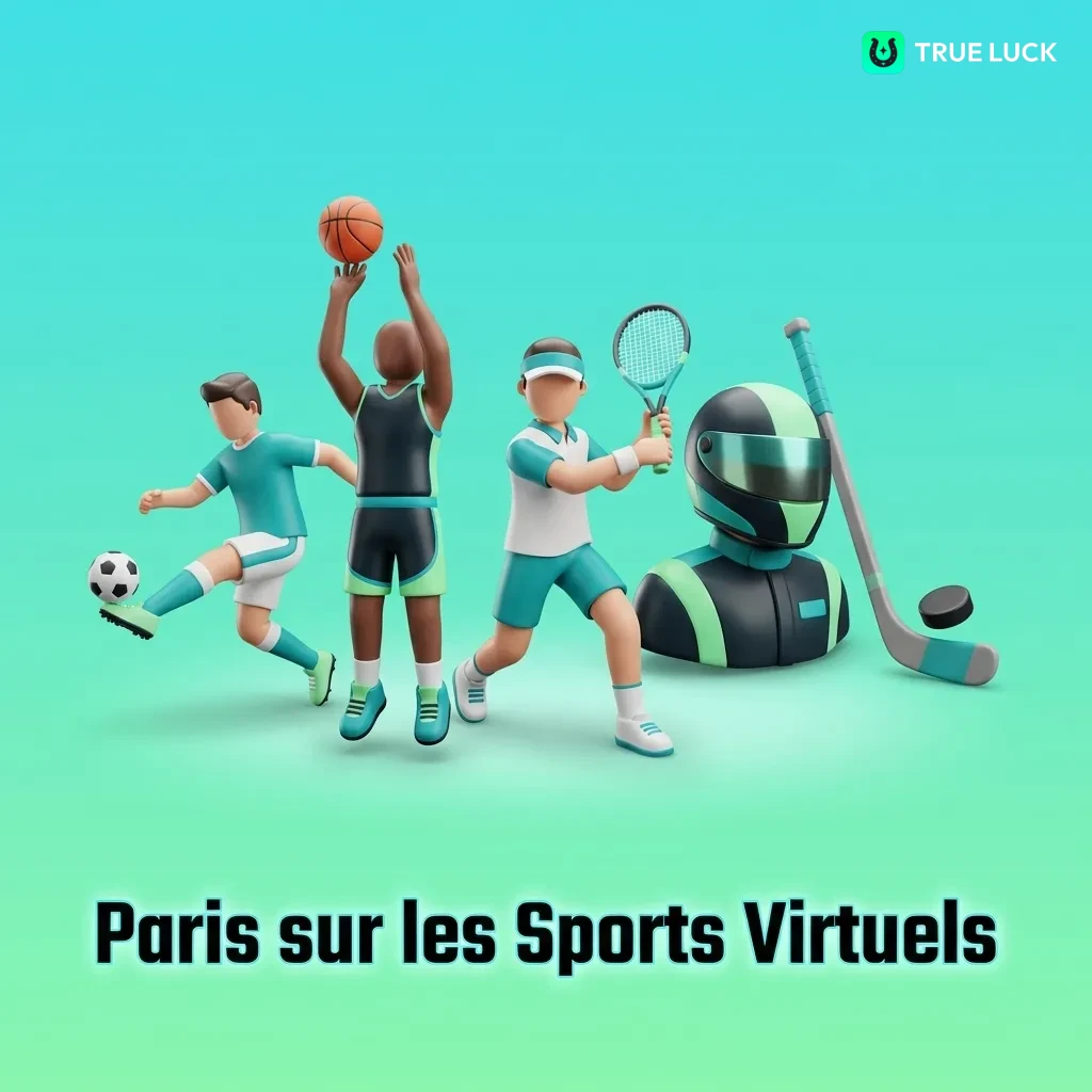 Virtual sports betting interface showing computer-generated horse racing, football, greyhound racing and tennis events