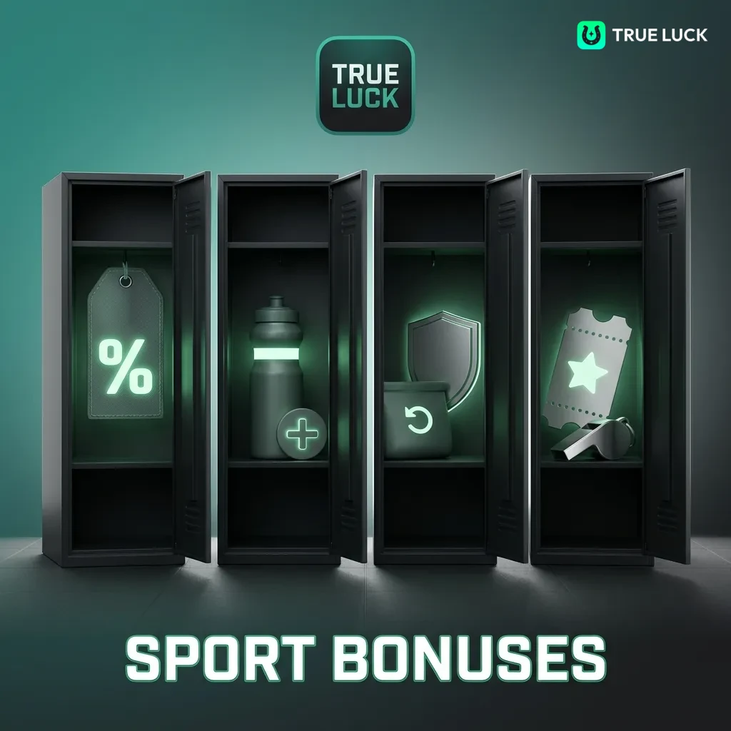 Sports betting promotions showing welcome bonus, accumulator boost, risk-free bet, and midweek reload offers