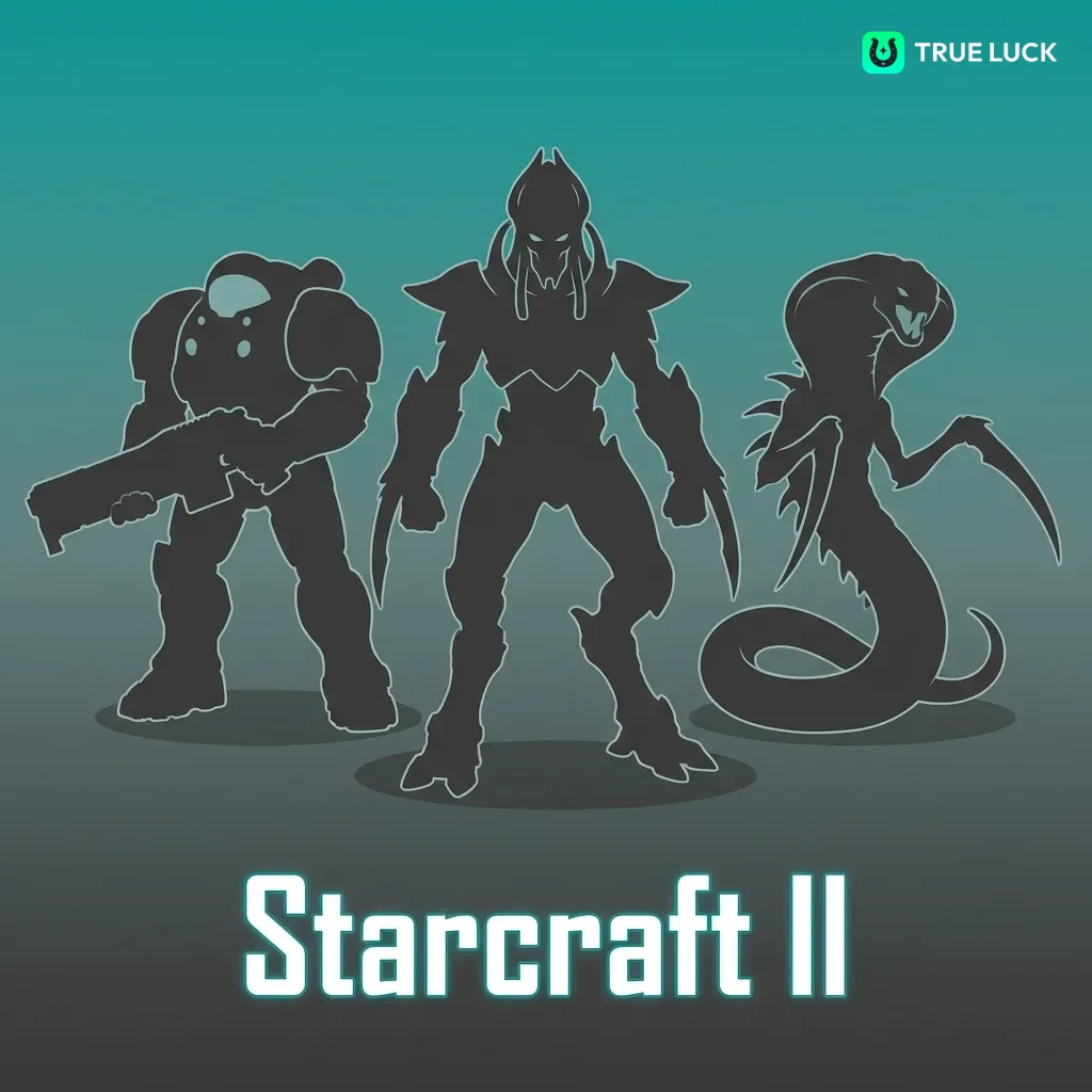 Professional Starcraft II player competing in an intense real-time strategy esports match at a major tournament