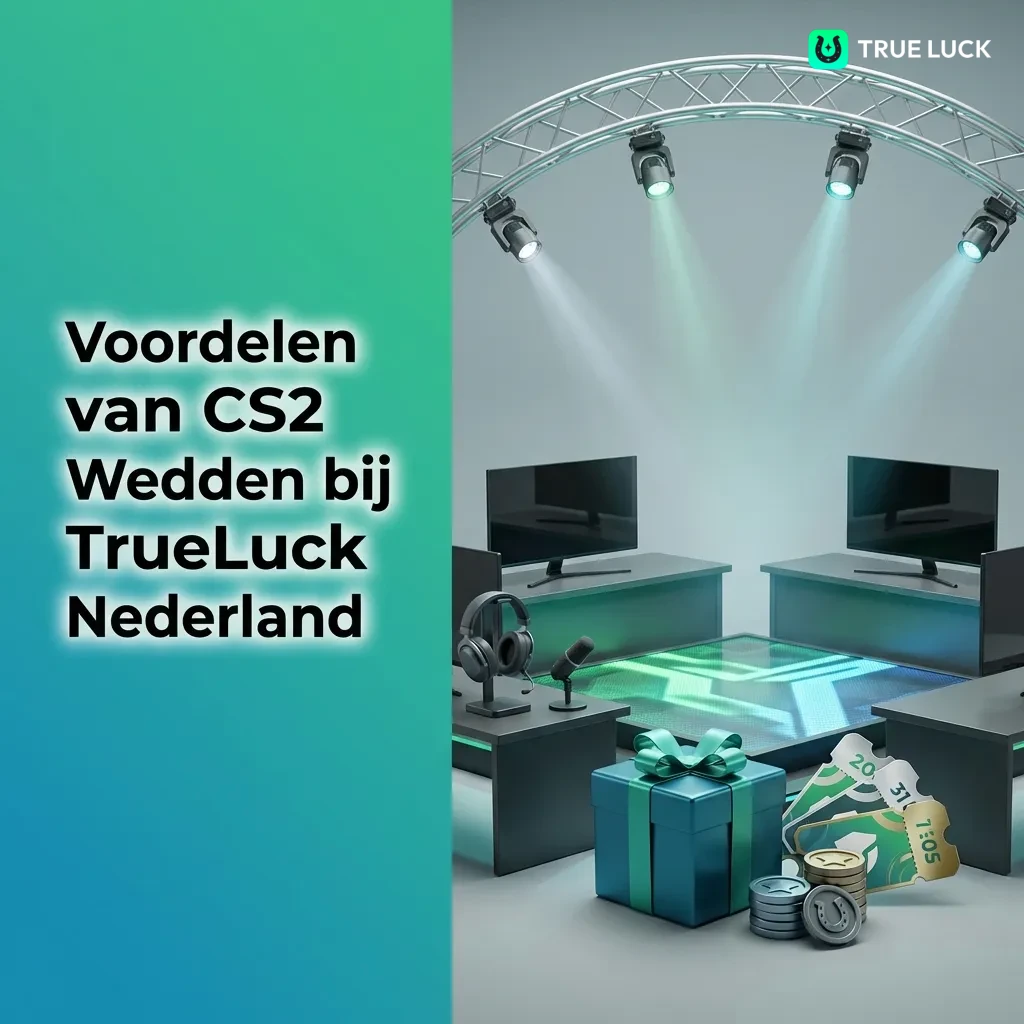 TrueLuck CS2 betting benefits for Dutch players including welcome bonus, iDEAL payments, and 24/7 support