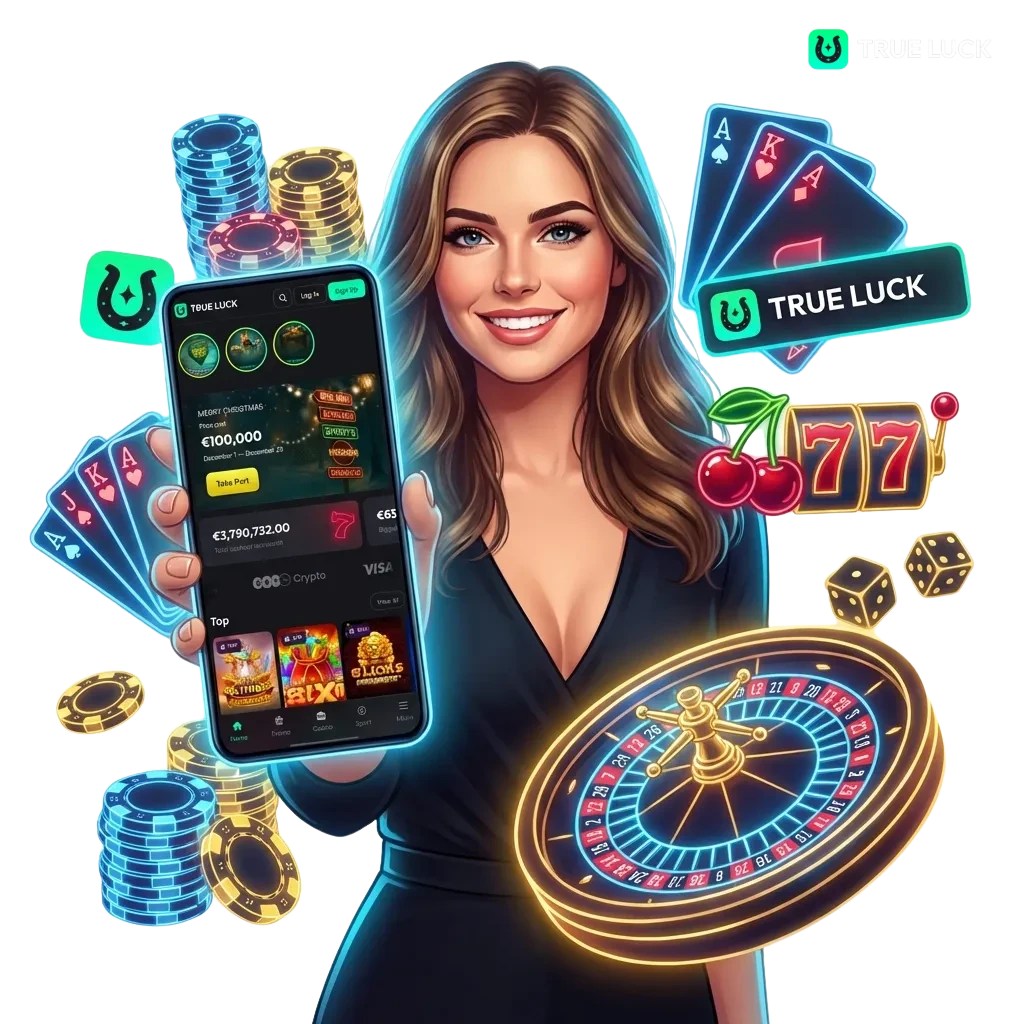 TrueLuck Casino Deutschland: 3.000+ Spiele, Live-Casino, Sportwetten, Willkommensbonus bis 4.000€ plus 175 Freispiele